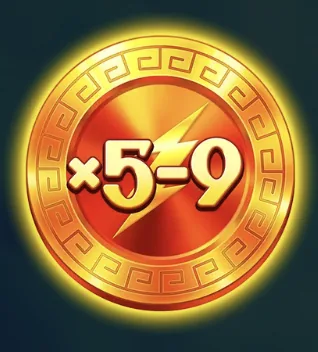 Zeus Sky Sticky Coin multiplier x5 to x9